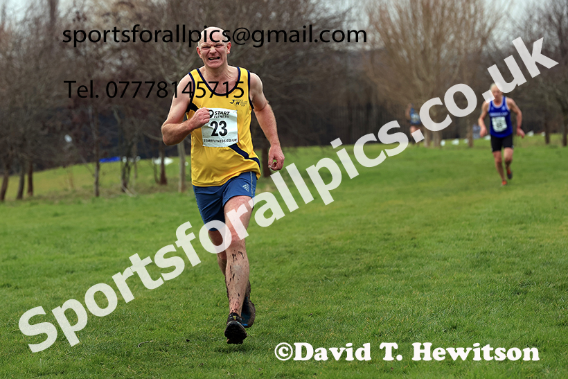 Mens 35s to 64s and, 2025 NEMAA Cross Country Champs., Acklam, Middlesbrough. Photo: David T. Hewitson/Sports for All Pics